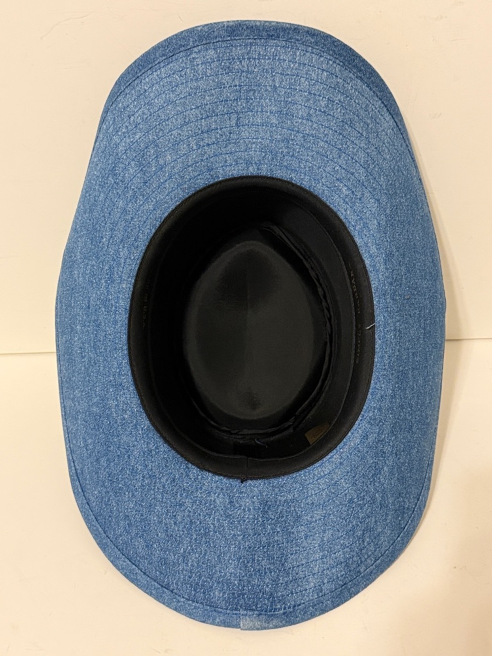 Simply Barbara Denim Cowgirl Hat Rhinestones - Picture 7 of 10